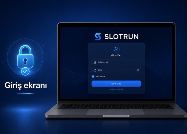 Slotrun Giriş Ekranı — Resmi Platform Erişimi