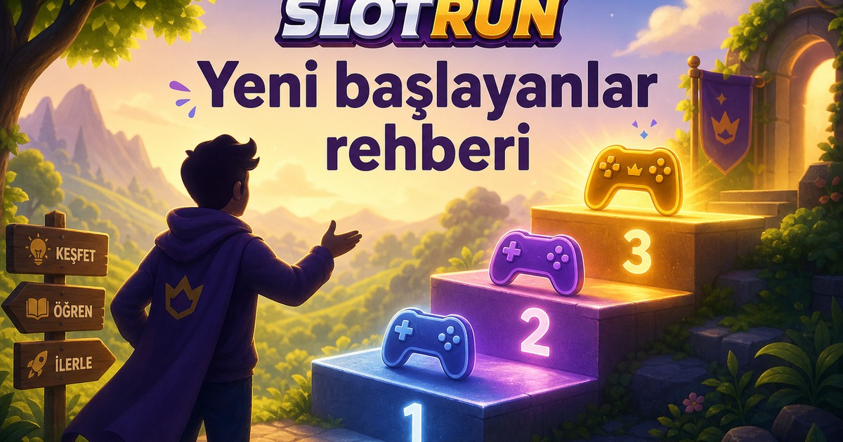 Slotrun Yeni Başlayanlar İçin Oyun Rehberi