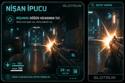 Slotrun FPS Birinci Şahıs Nişancı Oyun Tipi Detay