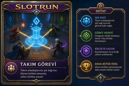 Slotrun Kooperatif Görev Oyun Tipi
